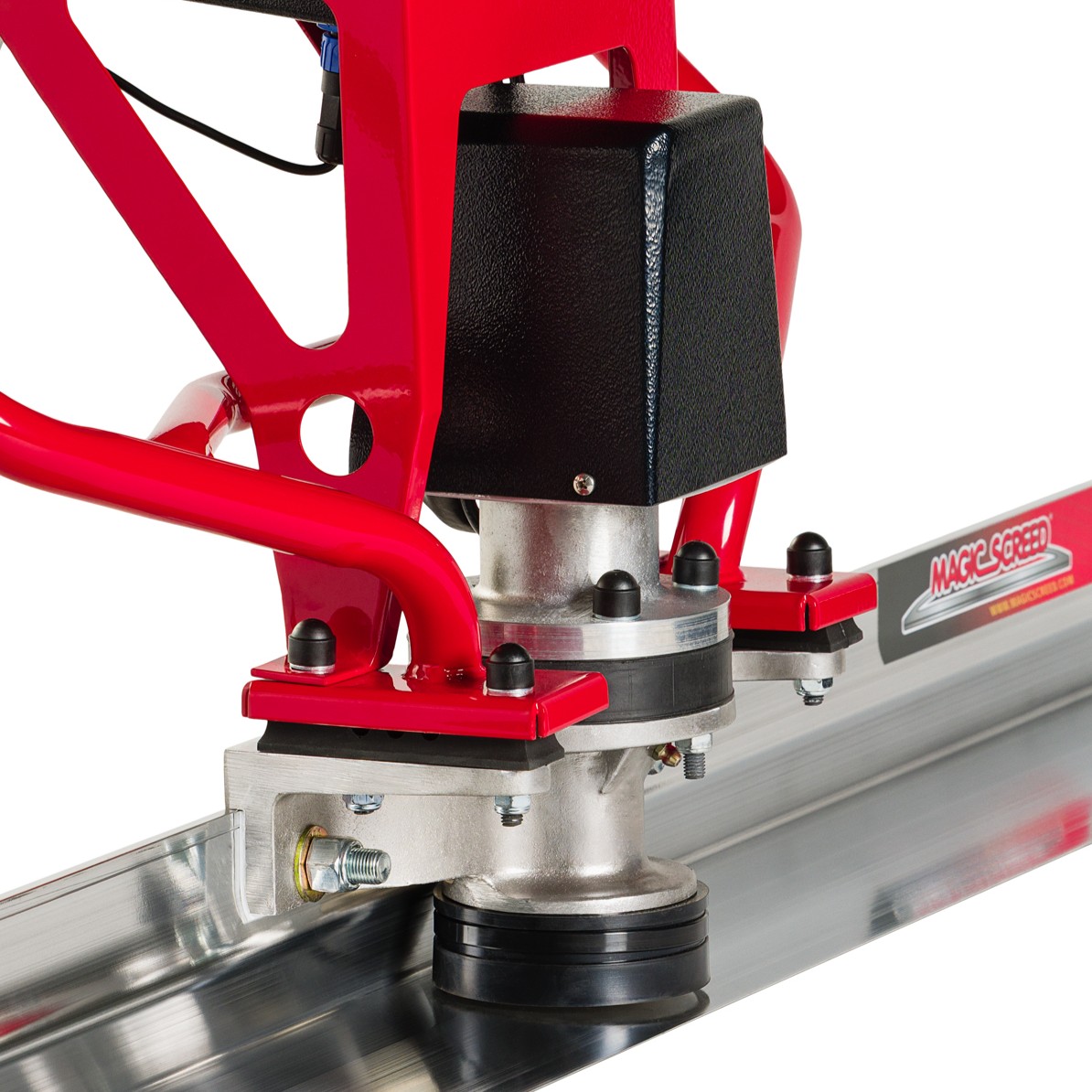 e-screed anti-vibration system