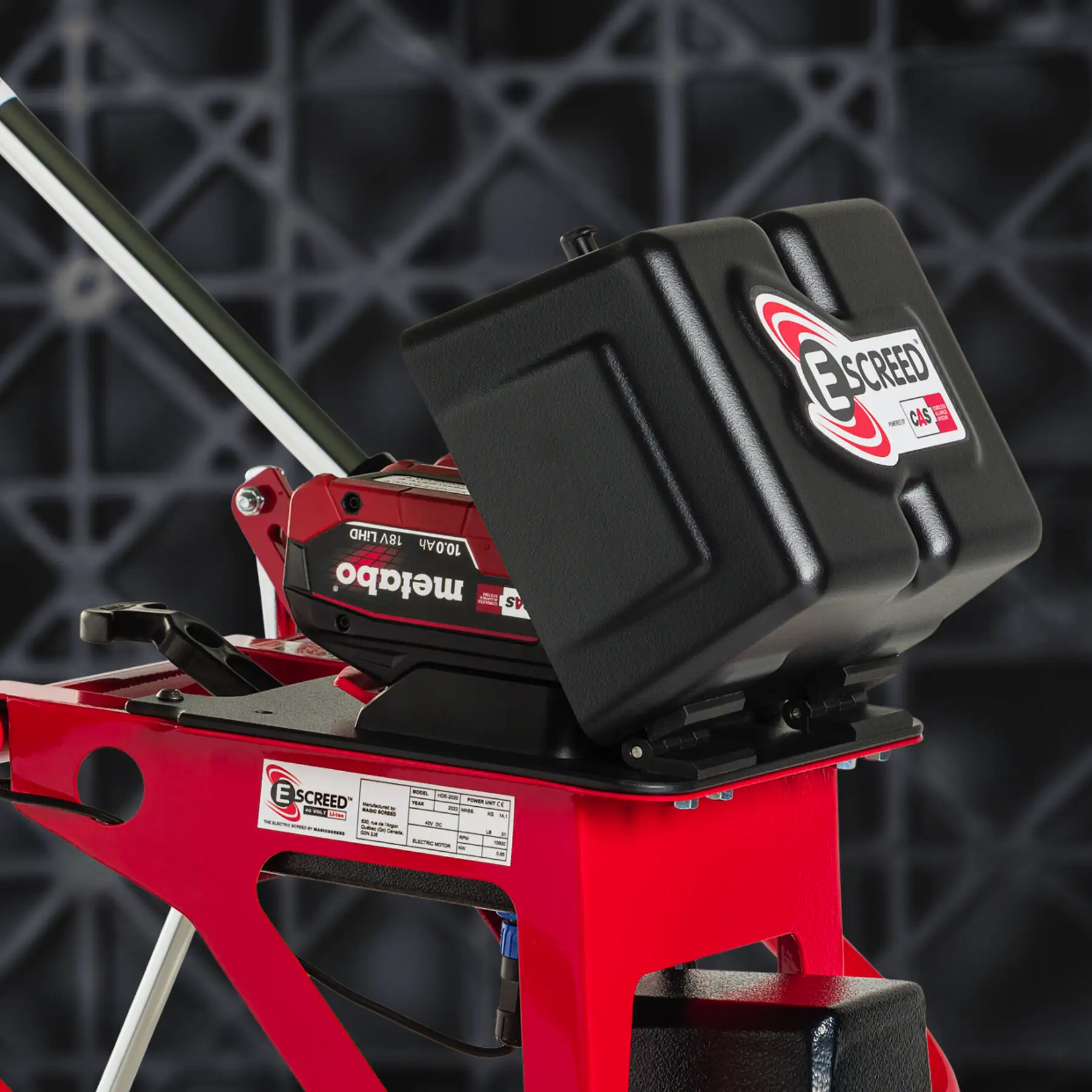 BATTERY FOR E-SCREED