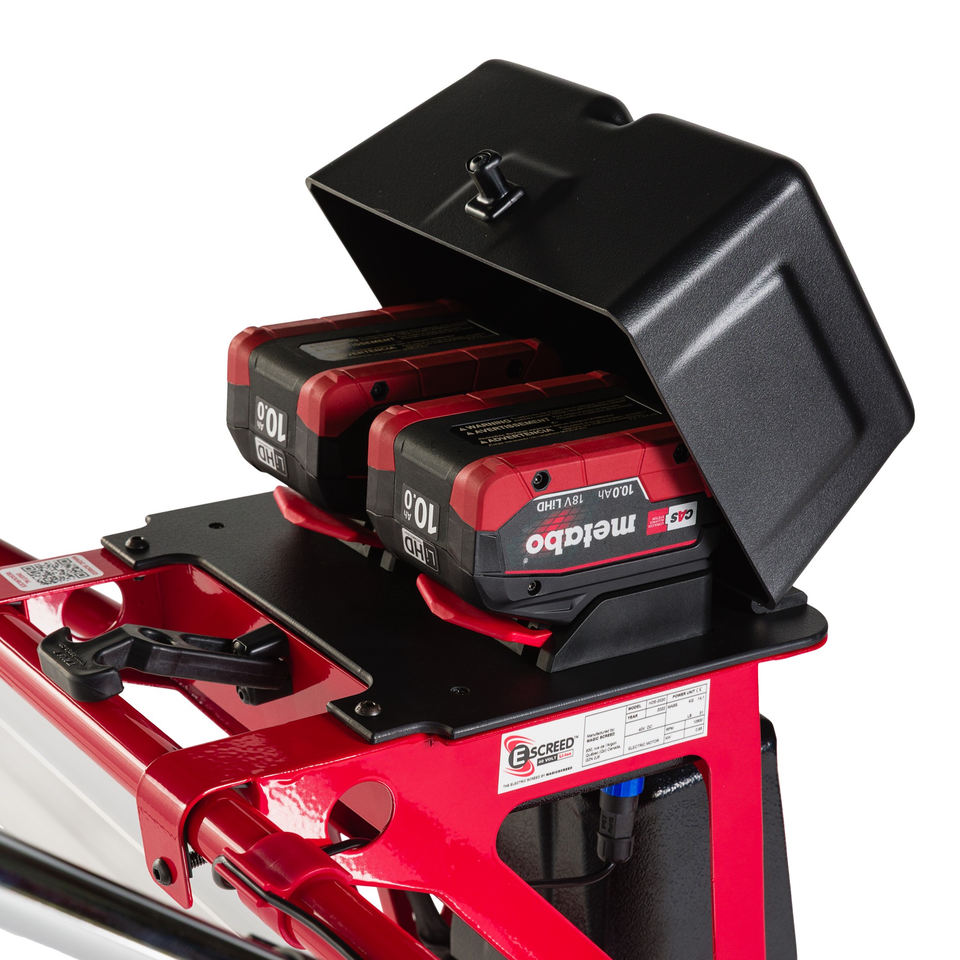 E-SCREED - ELECTRIC BATTERY CONCRETE SCREED BY MAGIC SCREED